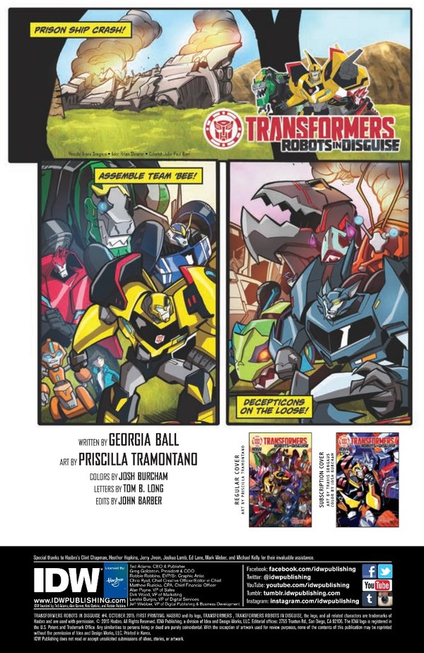 Transformers Robots In Disguise 4 Preview Image  (2 of 7)